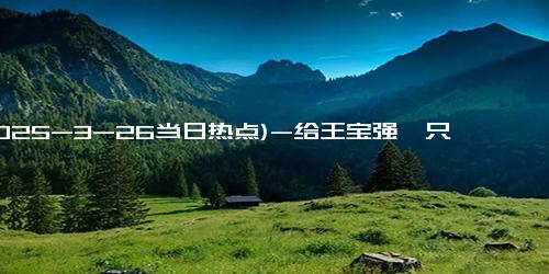 (2025-3-26当日热点)-给王宝强一只烟 立刻还你个大场面 熟练点燃香烟随手一扔瞬间引爆店铺，崔业“疯批感”被演出来了！！